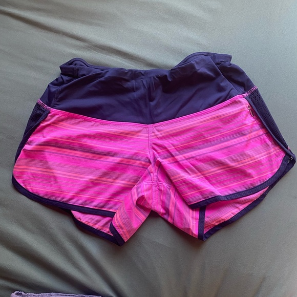 Pink lululemon shorts - Picture 3 of 4